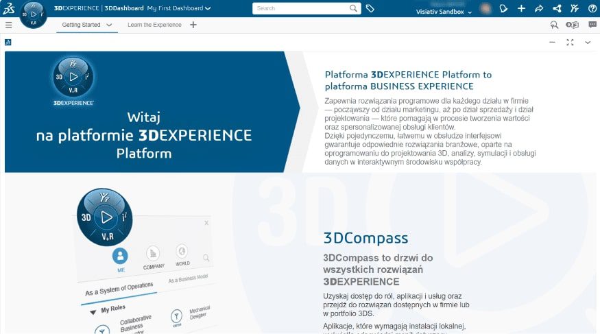 Uruchomienie platformy 3DEXPERIENCE