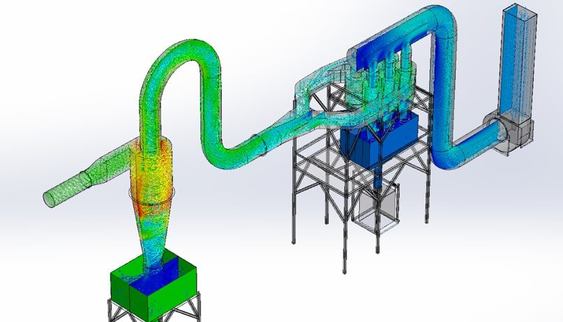 Symulacja przepływu w najnowszym SOLIDWORKS 2025