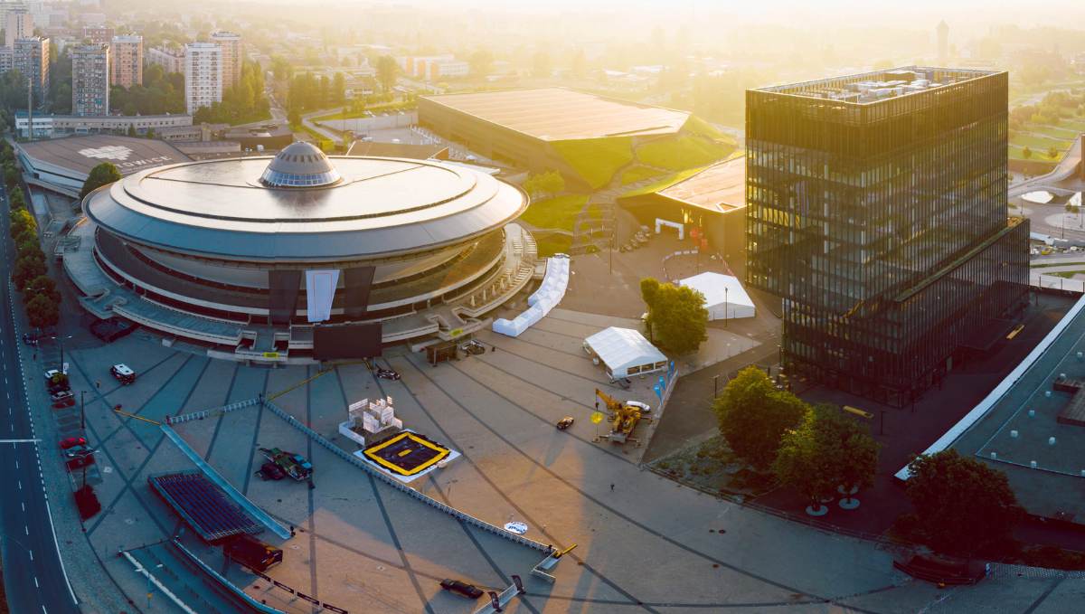 Katowice w województwie śląskim