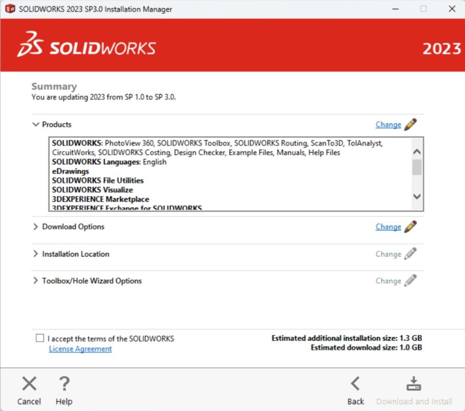 menedżer licencji SOLIDWORKS