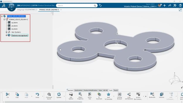 Uproszczone drzewo rewizji na platformie 3DEXPERIENCE