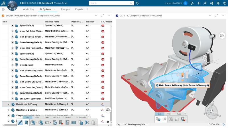 Zarządzanie strukturą produktu w 3DEXPERIENCE na przykładzie